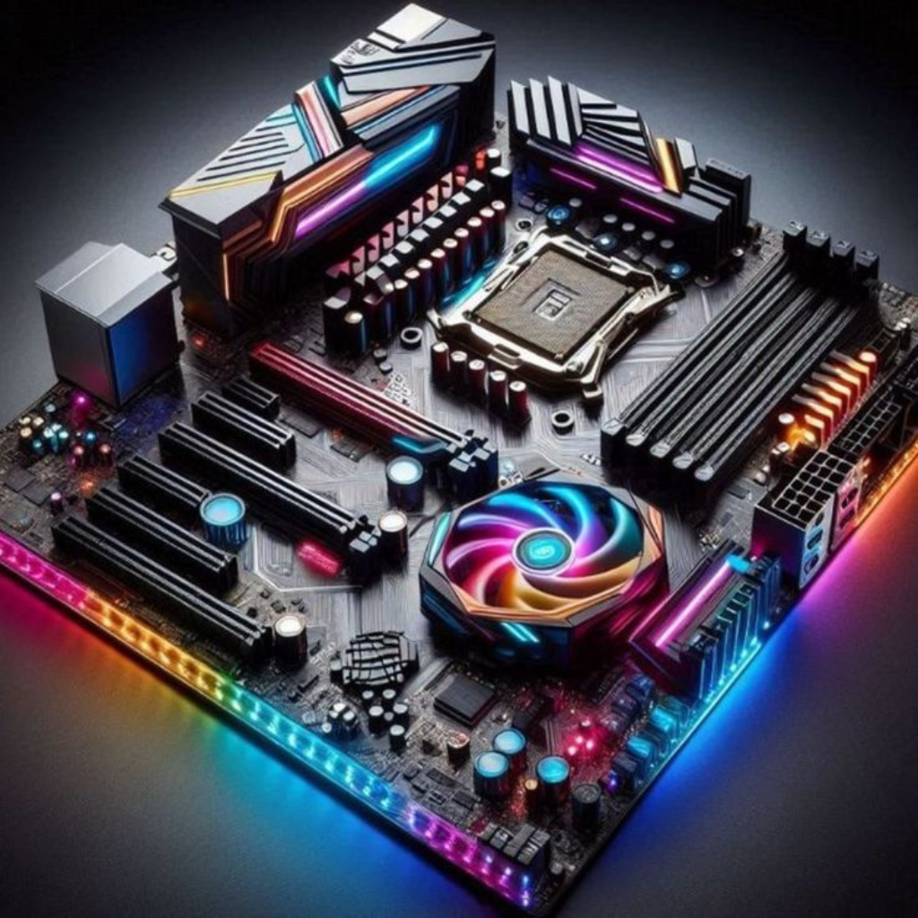 Desktop Computer Motherboard Circuit Board
